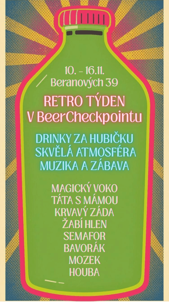 retro tÝden v beercheckpointu